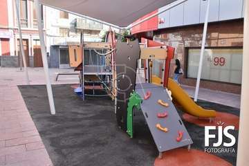 El Cabildo supervisa la finalización de las obras de mejora en la Zona Comercial Abierta de Los Llanos/Francisco Javier Santana.